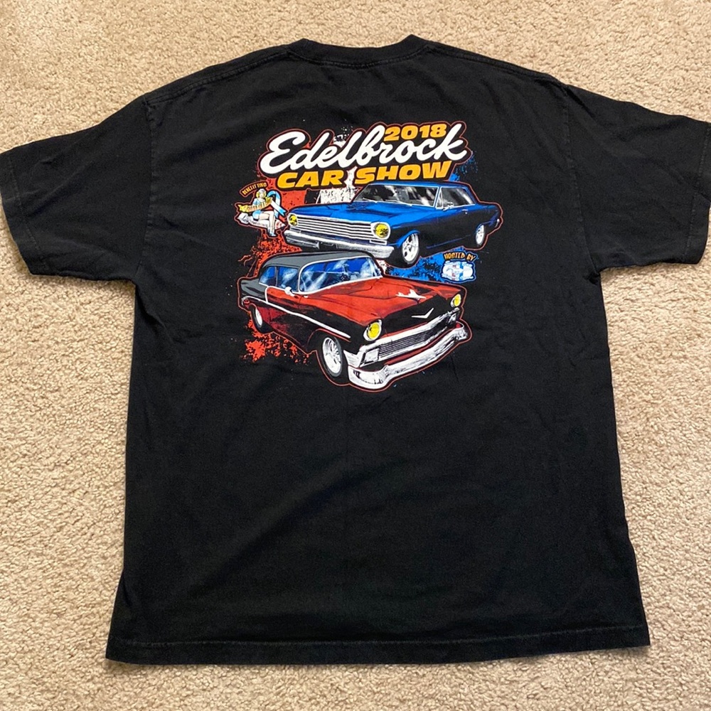 Edelbrock racing tshirt size XL